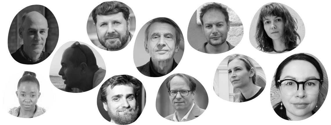 Photo collage of Adrian Cvitanović, Tendai Ganduri, Darren Gardner, Ilya Kalinin, Lachlan Kermode, Mykola Riabchuk, Till van Rahden, Jonathan White, Lea Ypi, Yuliya Yurchenko, Iryna Zamuruieva